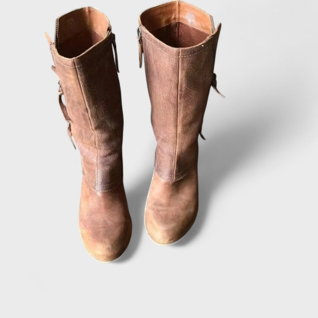 Alma - Bottes vintage mi-mollet Henri Lyon