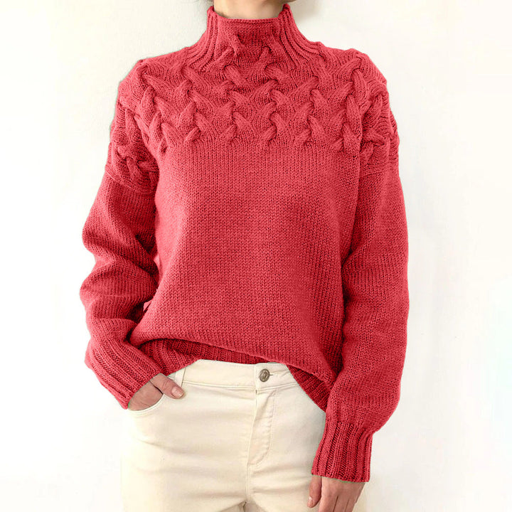 Elena | Pull Col Roulé Chaud Henri Lyon
