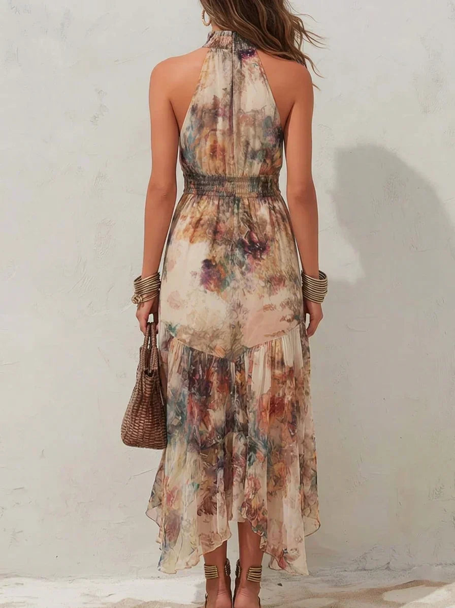 Chloé | Robe Midi Douce Florale Vintage Henri Lyon