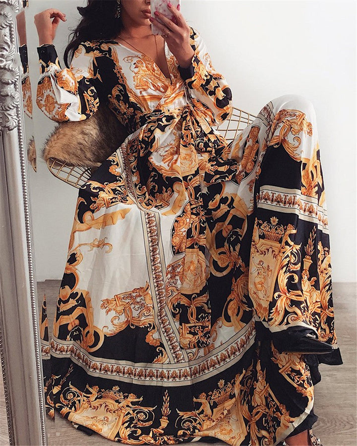 Faye - Robe Imprimée Boho Henri Lyon