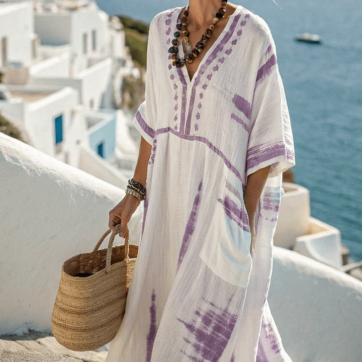 Robe Ample "Gabrielle" – Style Décontracté Chic Henri Lyon