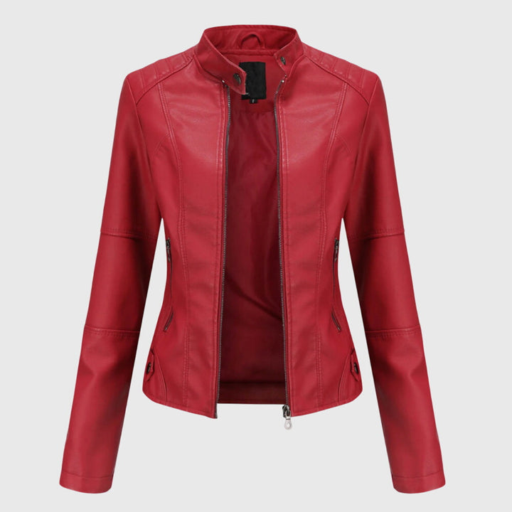 Giorgina™ - Veste en Cuir Élégante pour Femmes Henri Lyon