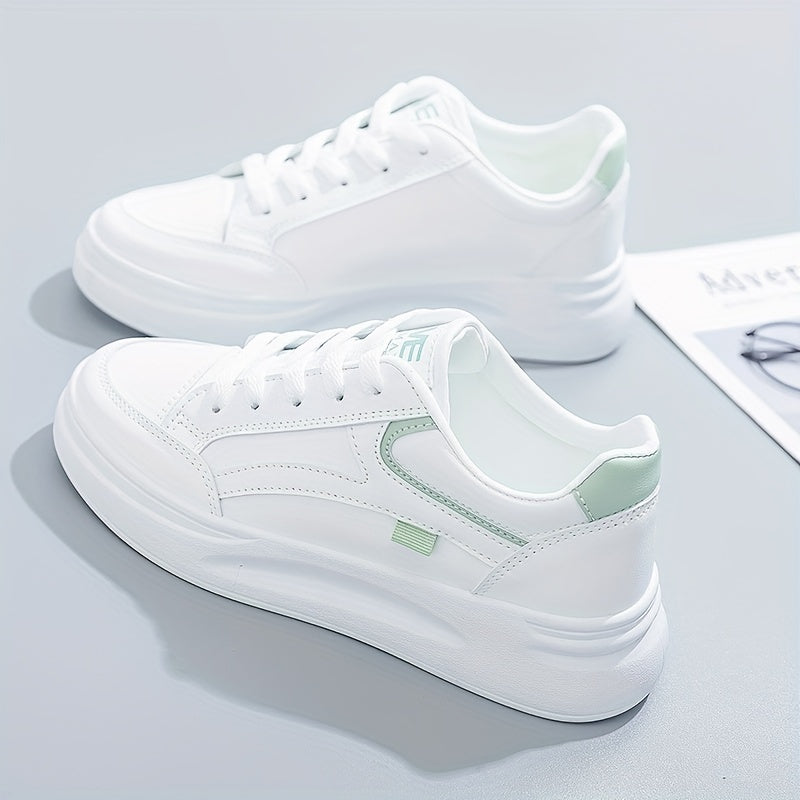 Baskets blanches chic confort léger Henri Lyon