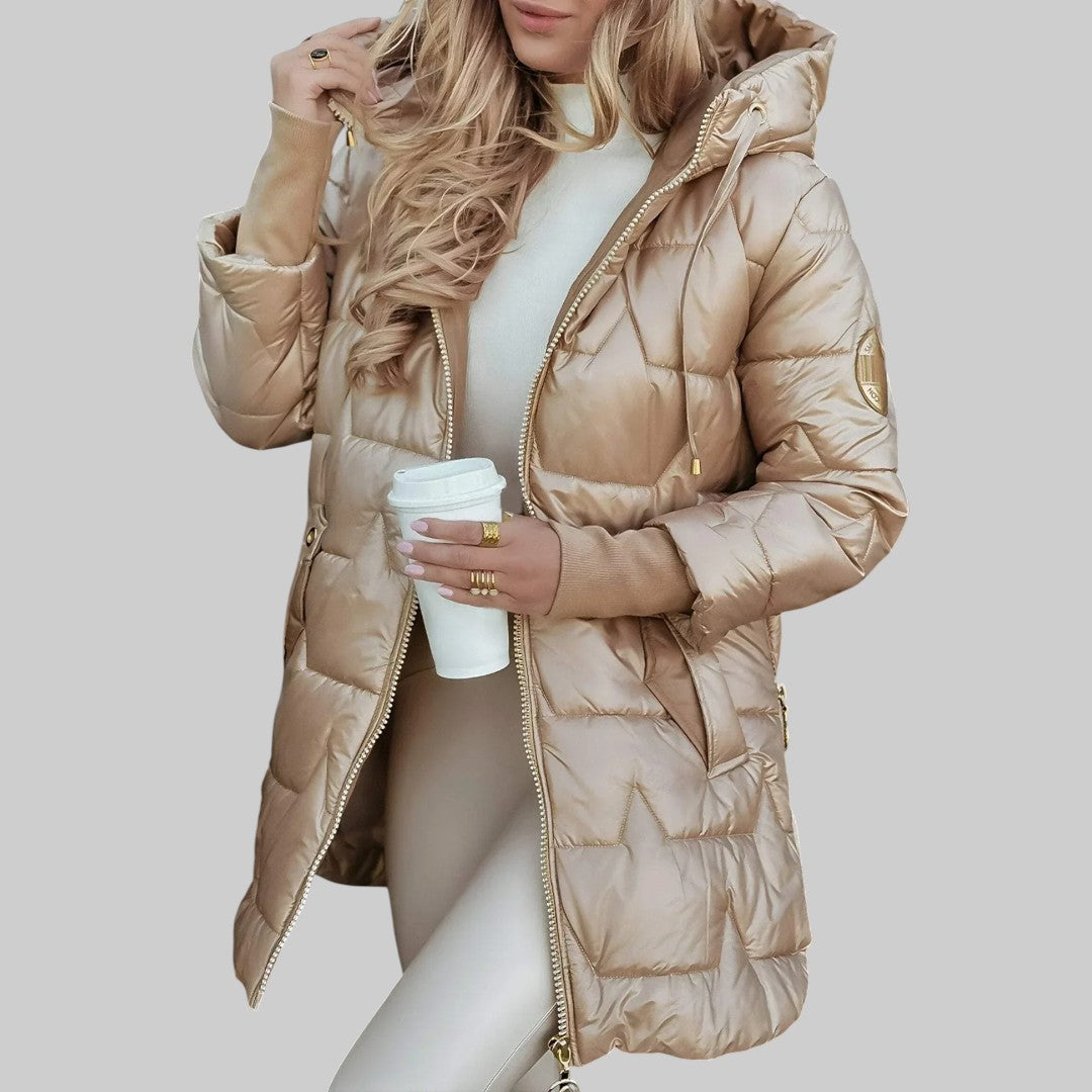 Cecilia | Manteau d'automne élégant avec capuche Henri Lyon