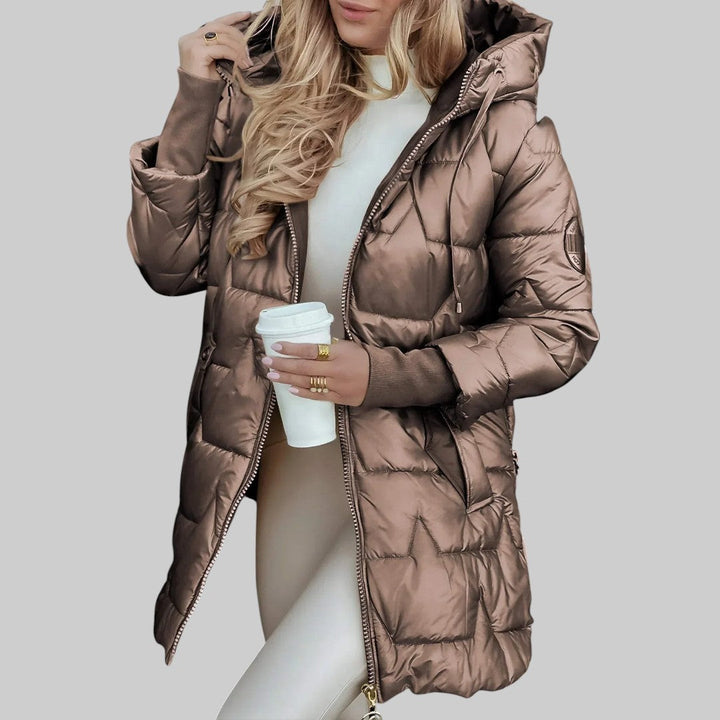 Cecilia | Manteau d'automne élégant avec capuche Henri Lyon
