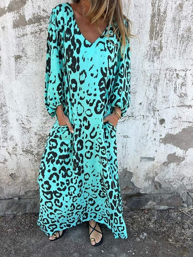Jessa - Robe Maxi Léopard Henri Lyon