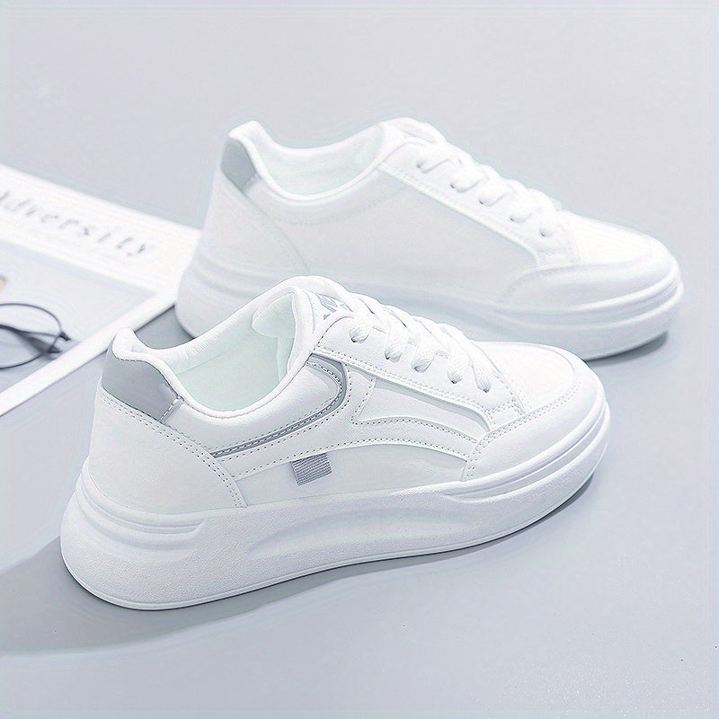 Baskets blanches chic confort léger Henri Lyon