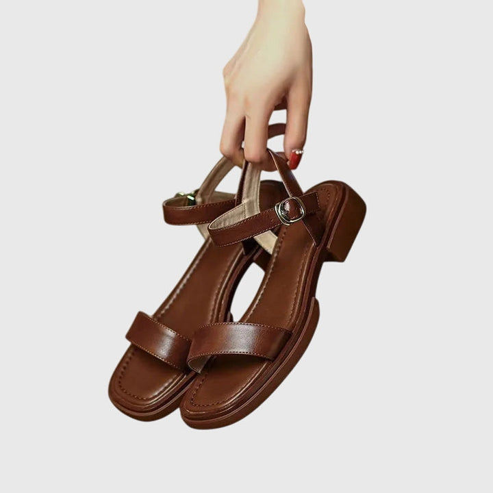 Kaia - Sandales en cuir orthopédique Henri Lyon