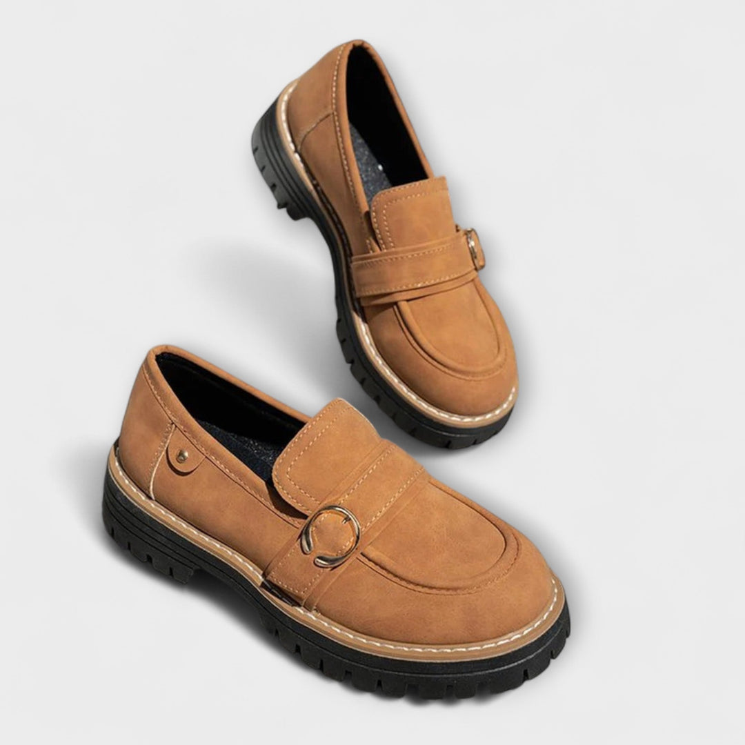 Lora™ | Mocassins Casual à Bout Rond Henri Lyon