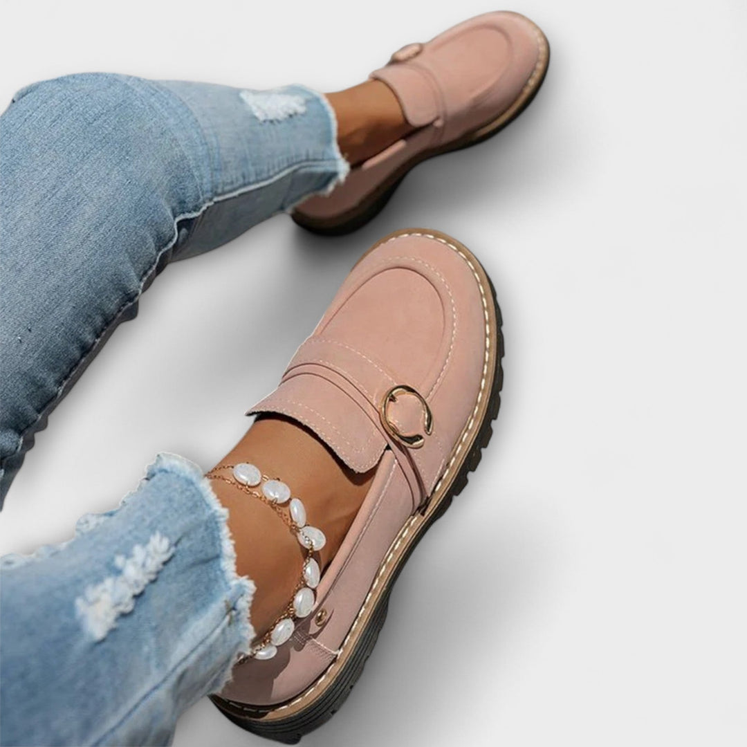Lora™ | Mocassins Casual à Bout Rond Henri Lyon