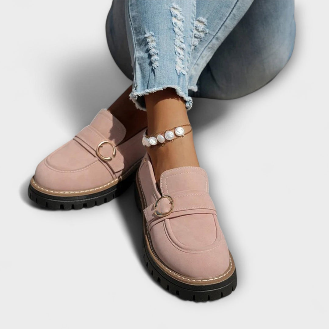 Lora™ | Mocassins Casual à Bout Rond Henri Lyon