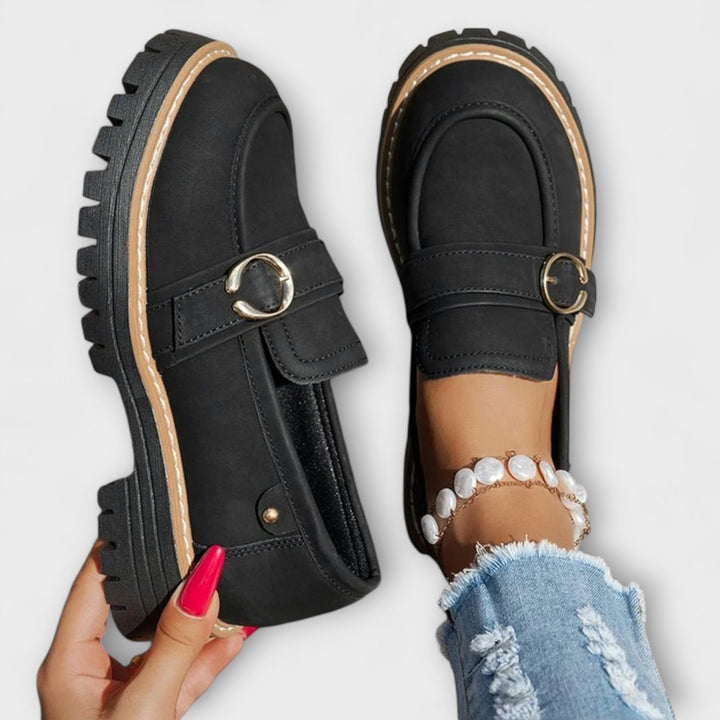 Lora™ | Mocassins Casual à Bout Rond Henri Lyon