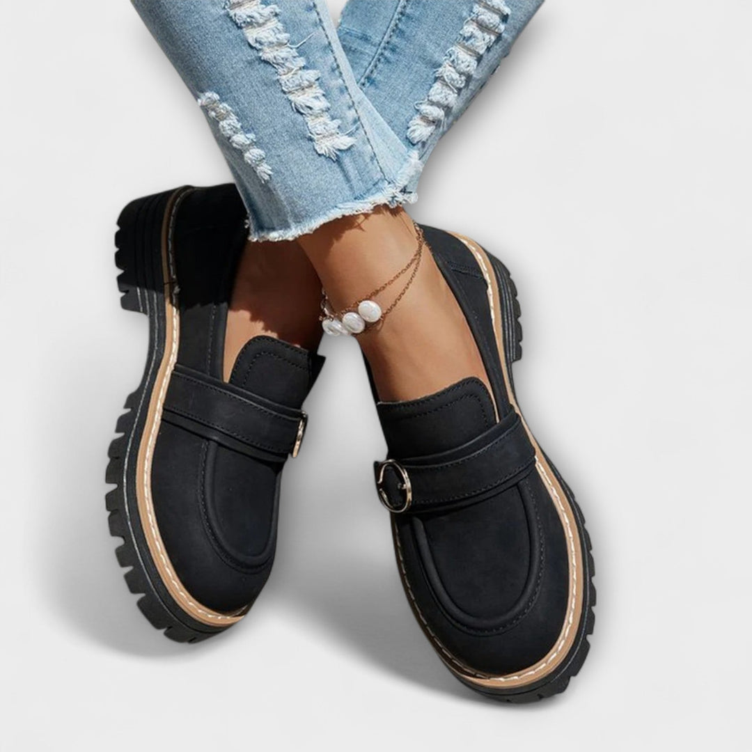 Lora™ | Mocassins Casual à Bout Rond Henri Lyon