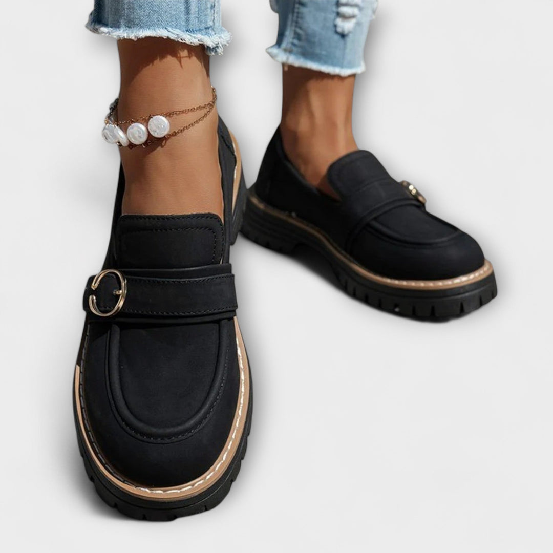 Lora™ | Mocassins Casual à Bout Rond Henri Lyon