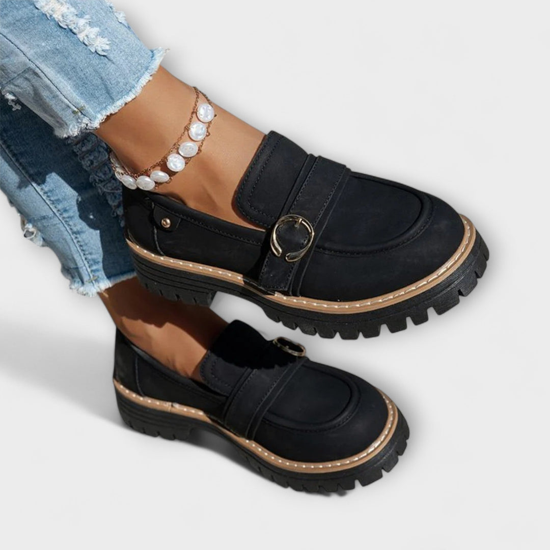 Lora™ | Mocassins Casual à Bout Rond Henri Lyon