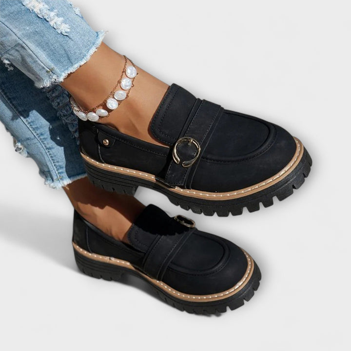 Lora™ | Mocassins Casual à Bout Rond Henri Lyon