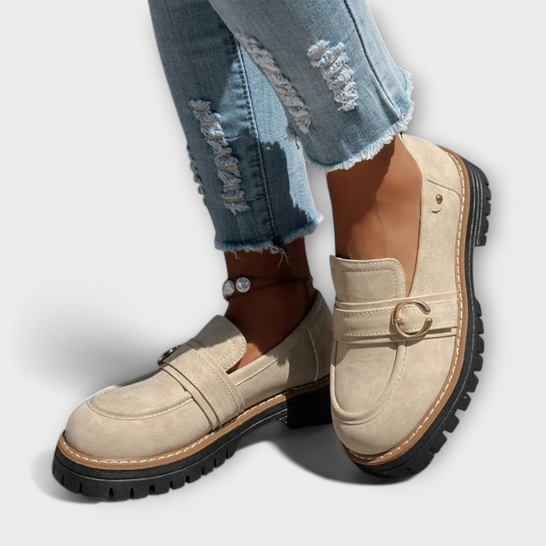 Lora™ | Mocassins Casual à Bout Rond Henri Lyon