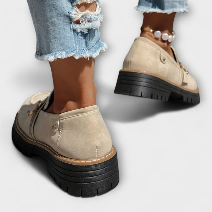 Lora™ | Mocassins Casual à Bout Rond Henri Lyon
