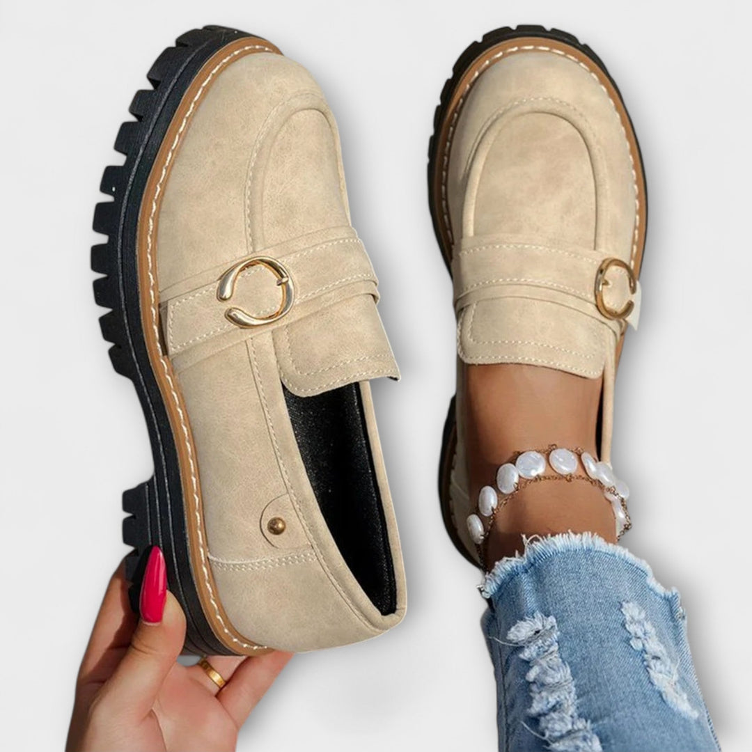 Lora™ | Mocassins Casual à Bout Rond Henri Lyon