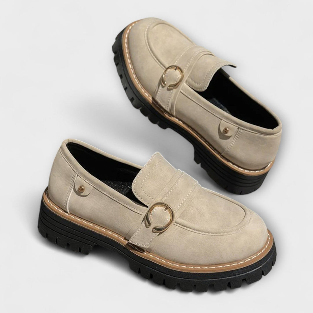 Lora™ | Mocassins Casual à Bout Rond Henri Lyon