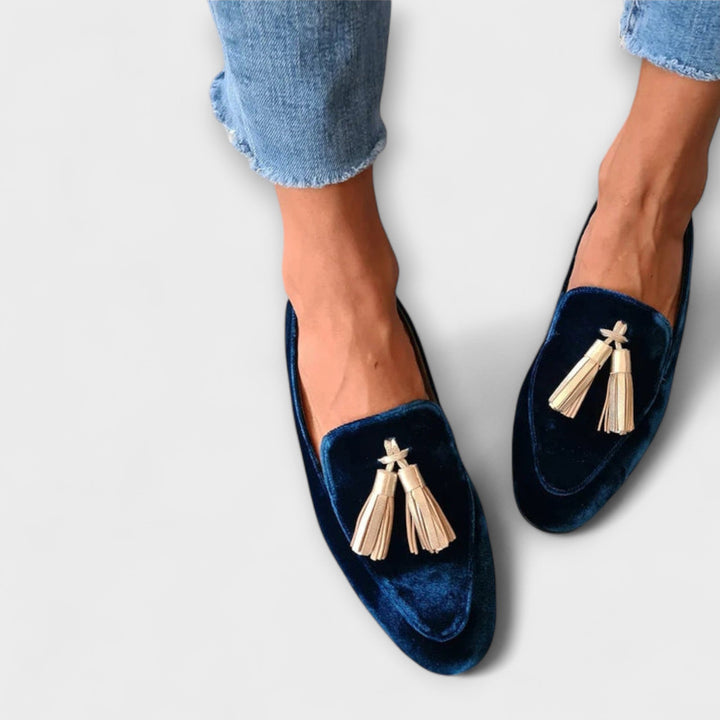 Quinnlyn™ | Mocassins Vintage avec Franges Henri Lyon