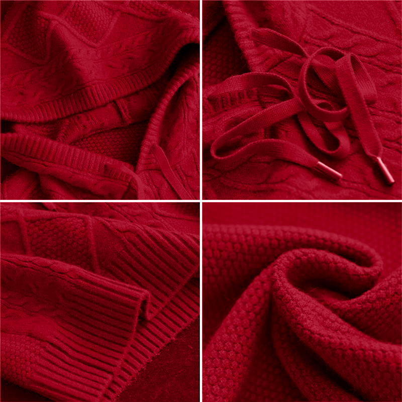 Emily | Pull à Capuche en Tresse Henri Lyon