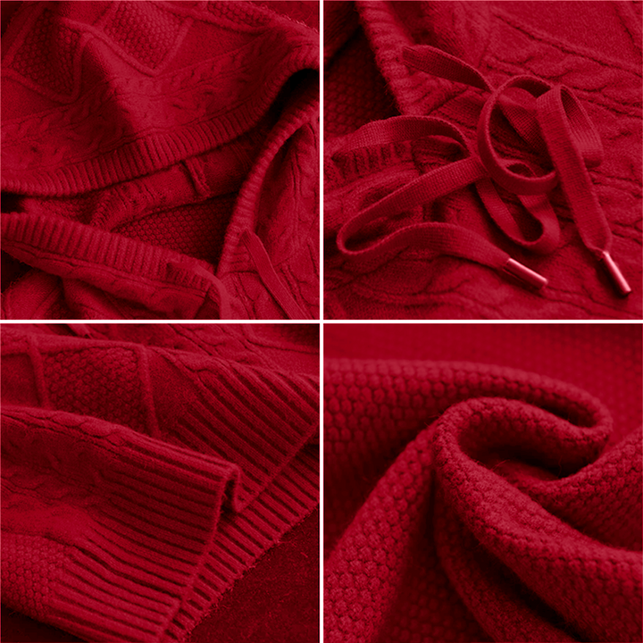 Emily | Pull à Capuche en Tresse Henri Lyon