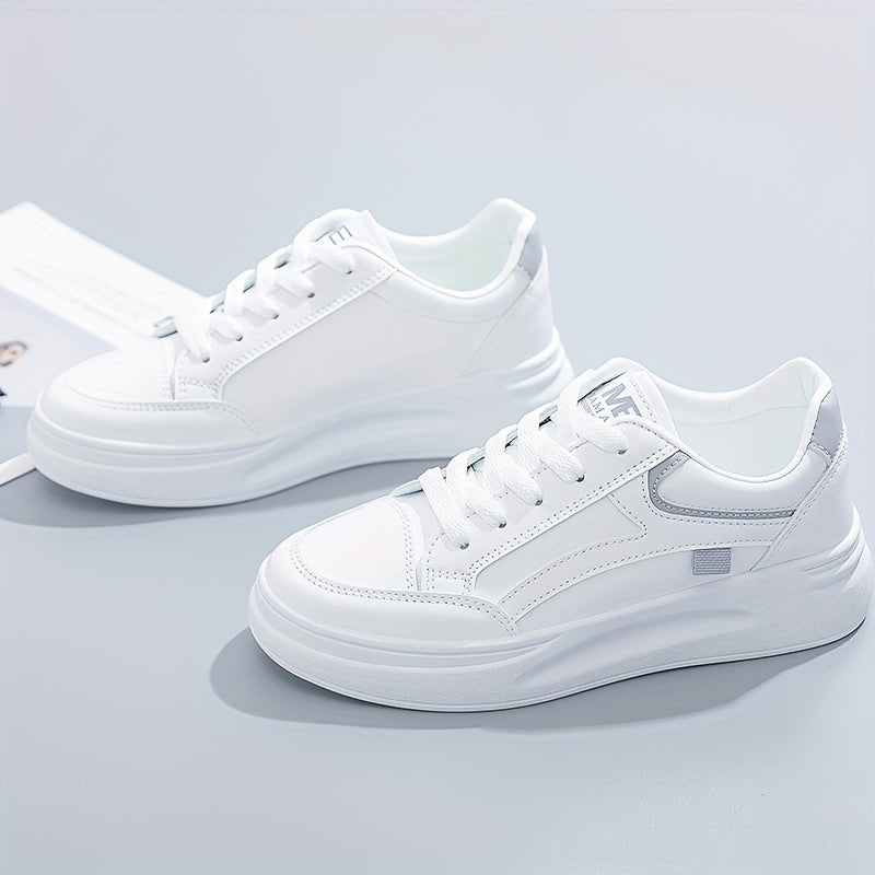 Baskets blanches chic confort léger Henri Lyon