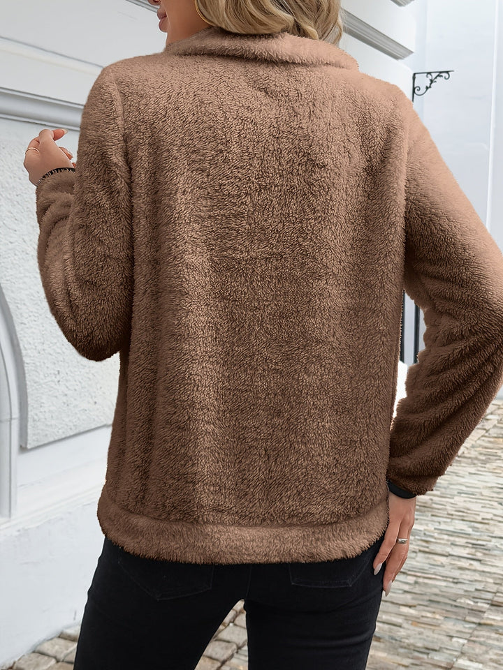 Juliette | Sweat à capuche zippé mi-hauteur Henri Lyon