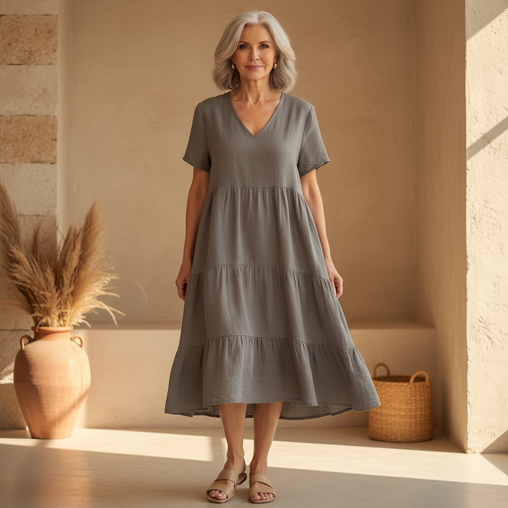 Bexley - Robe d'été décontractée à col en V Henri Lyon