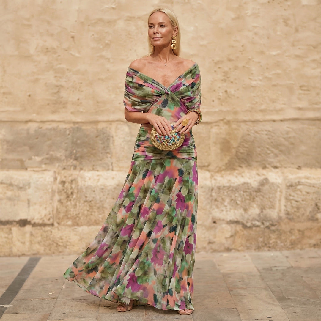 Kelsey | Élégante Robe Colorée Henri Lyon