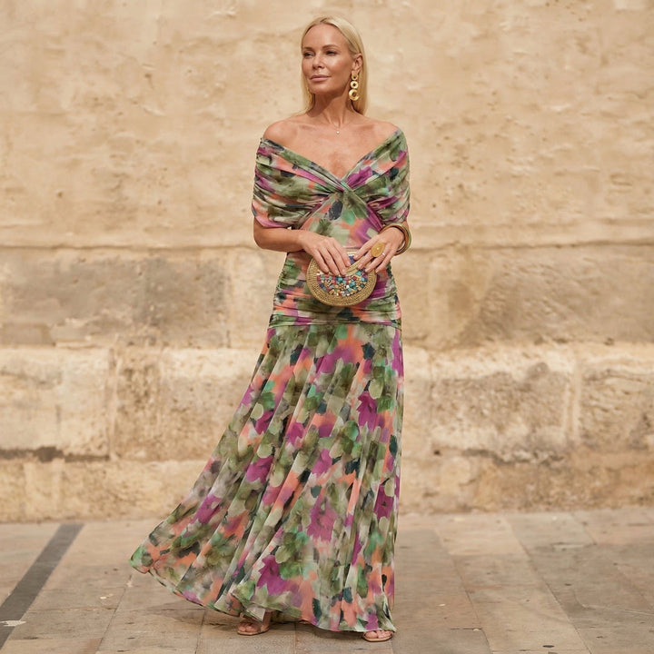 Kelsey | Élégante Robe Colorée Henri Lyon