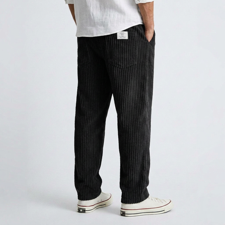 Olivier - Pantalon Large en Velours Côtelé Henri Lyon