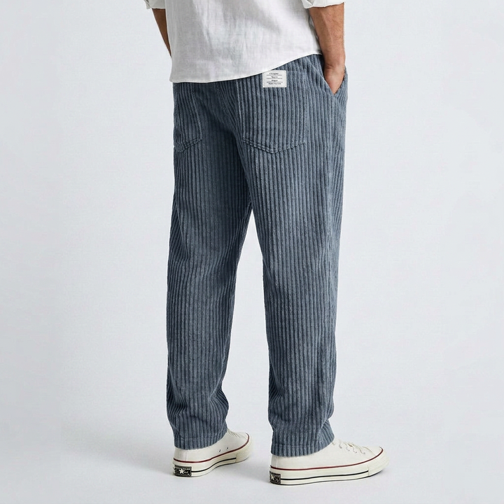 Gautier - Pantalon Large en Velours Côtelé Henri Lyon
