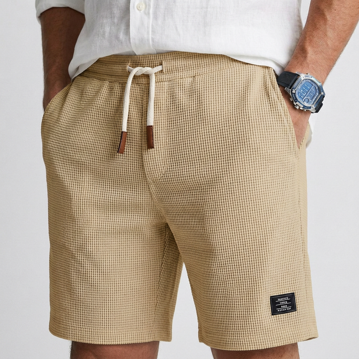 Théo - Short Décontracté en Maille Texturée Henri Lyon