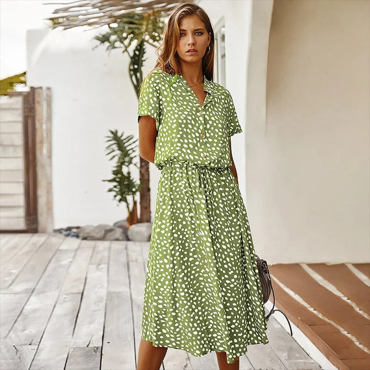 Faelina - Robe d'été imprimée Henri Lyon