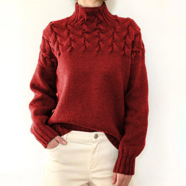 Elena | Pull Col Roulé Chaud Henri Lyon