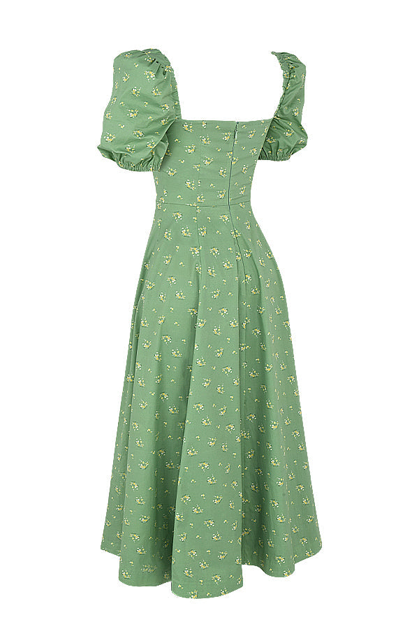 Aviana - Robe à Manches Bouffantes Bloom Henri Lyon
