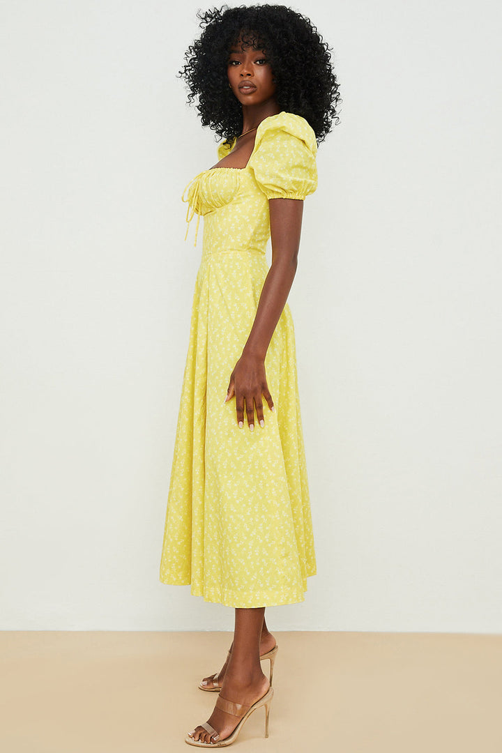 Aviana - Robe à Manches Bouffantes Bloom Henri Lyon