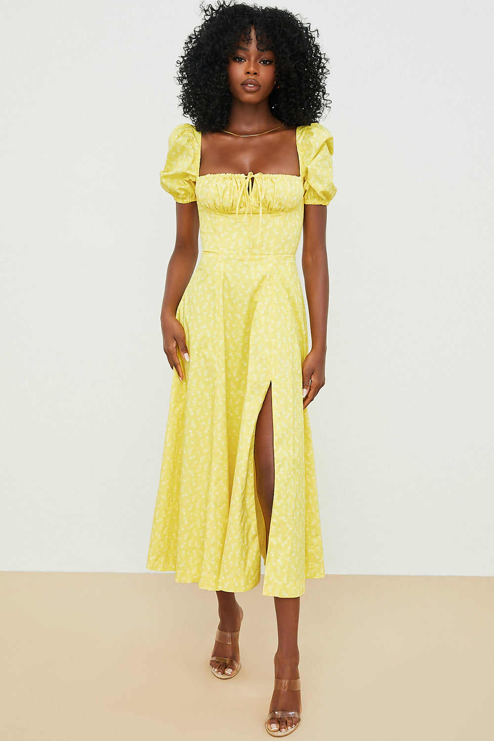 Aviana - Robe à Manches Bouffantes Bloom Henri Lyon