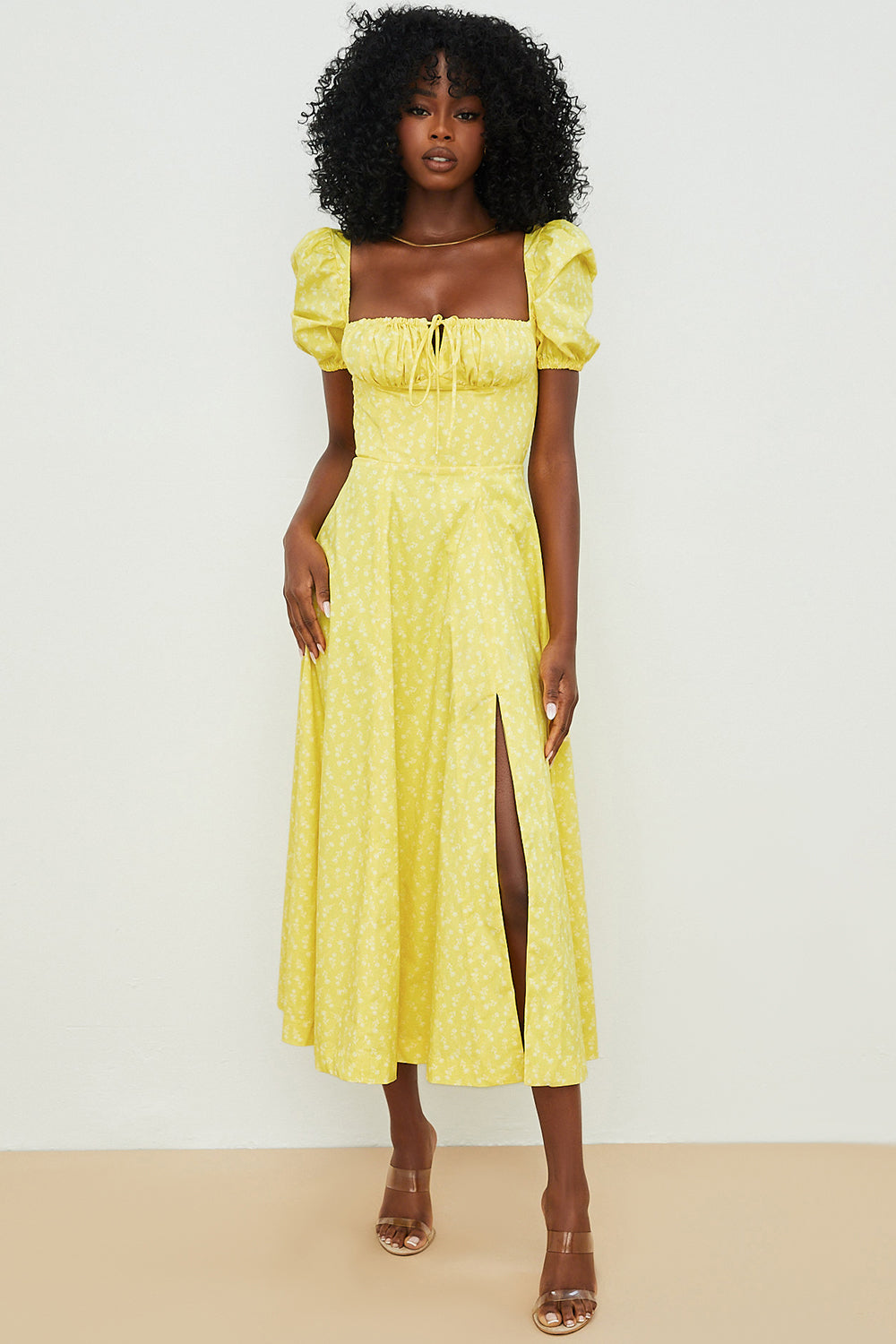 Aviana - Robe à Manches Bouffantes Bloom Henri Lyon