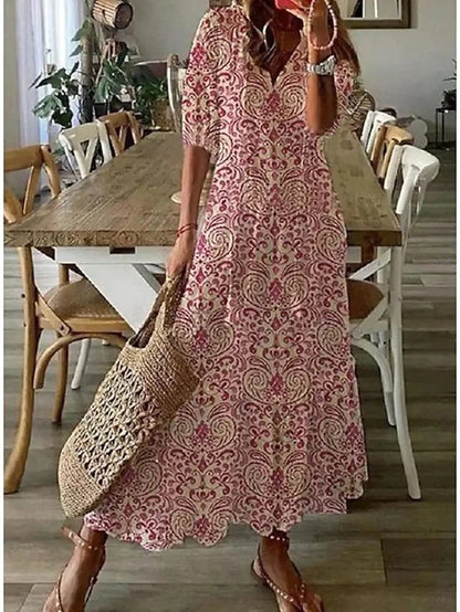 Michaela - Robe Boho avec Couverture du Ventre Henri Lyon