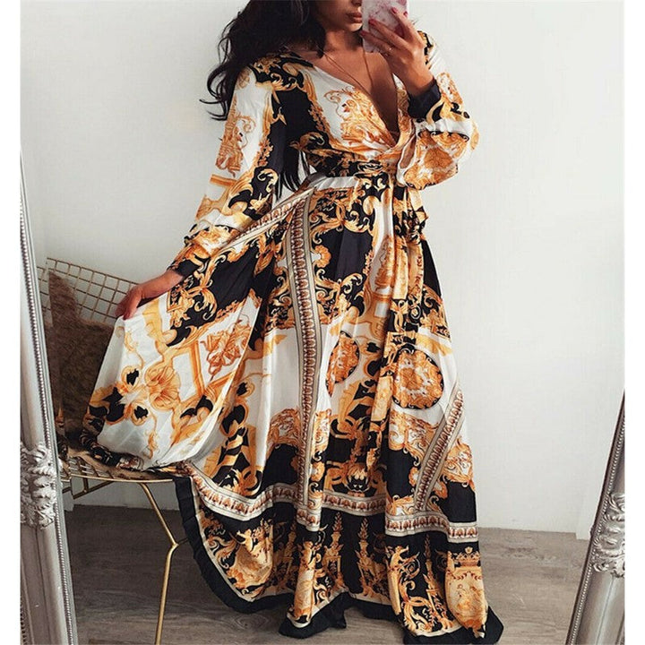 Faye - Robe Imprimée Boho Henri Lyon