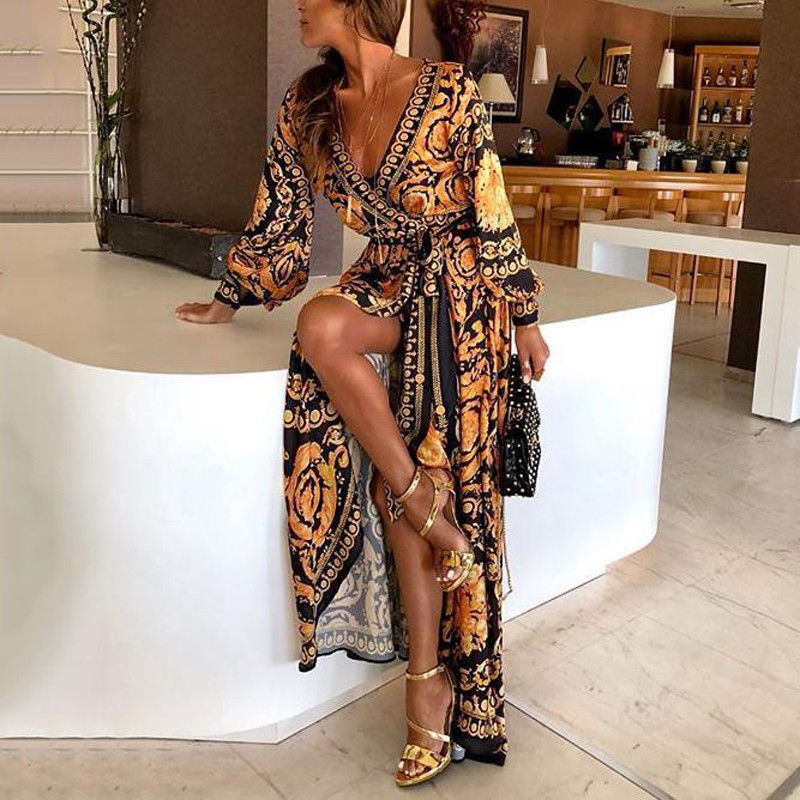 Faye - Robe Imprimée Boho Henri Lyon