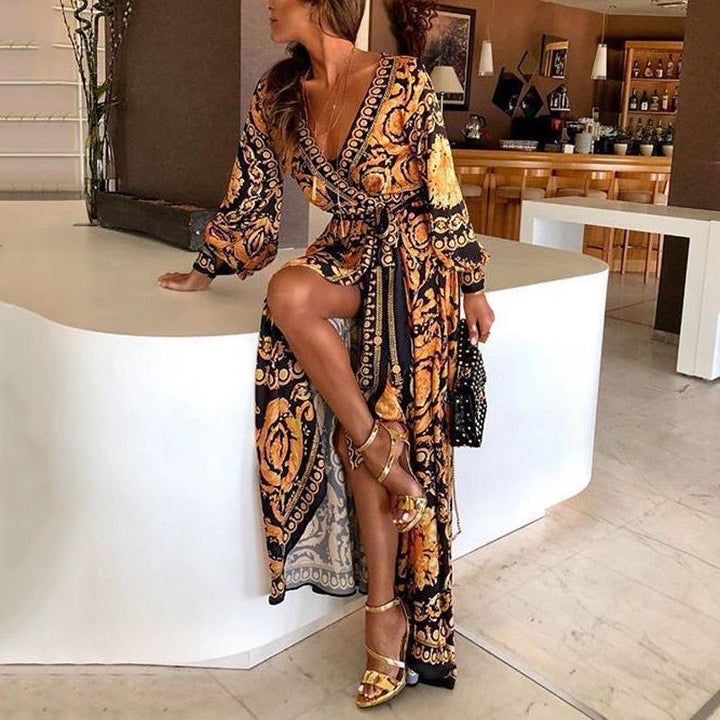 Faye - Robe Imprimée Boho Henri Lyon