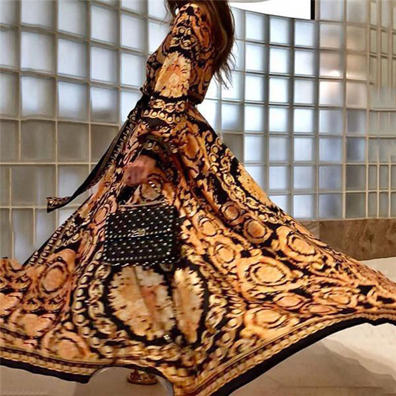 Faye - Robe Imprimée Boho Henri Lyon