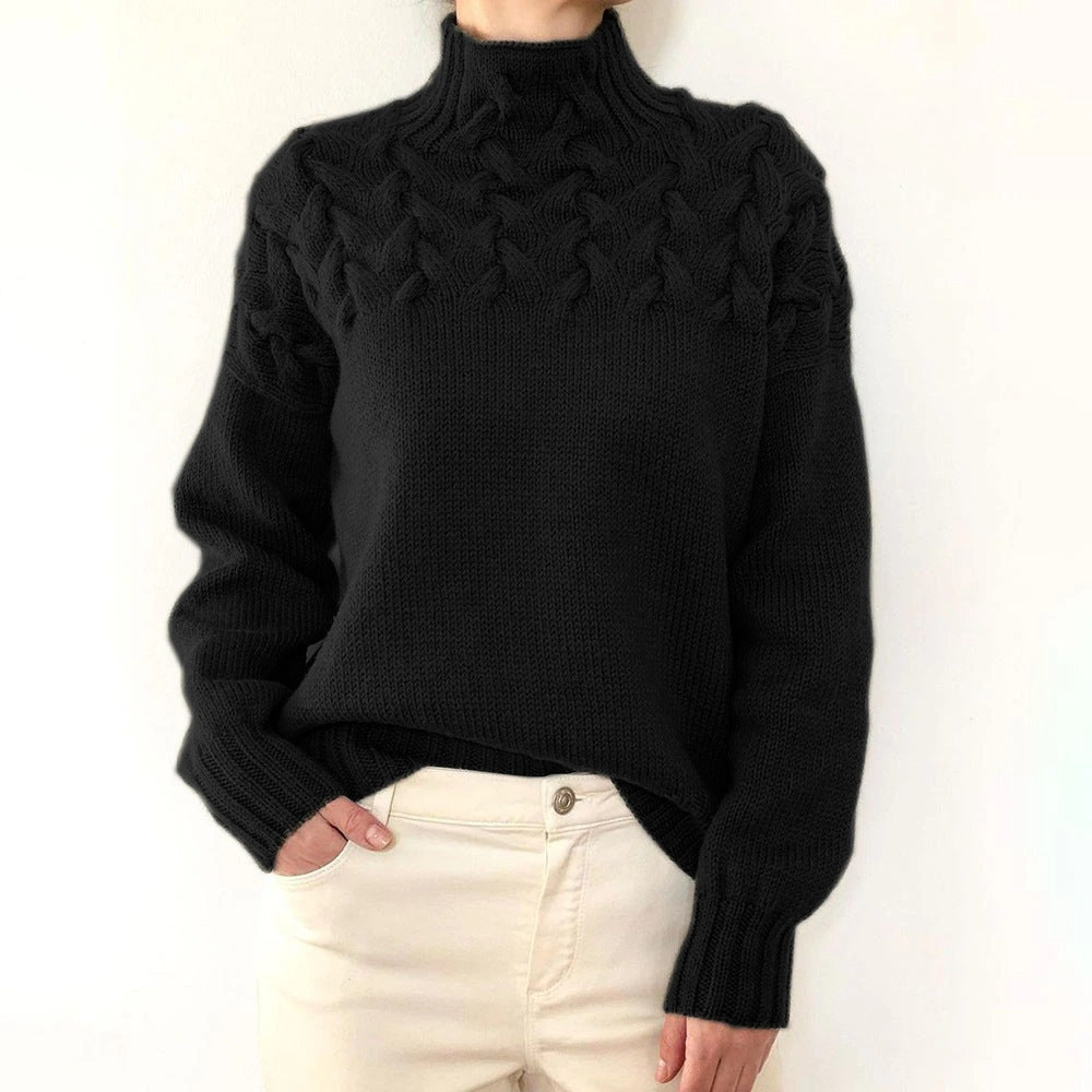 Elena | Pull Col Roulé Chaud Henri Lyon