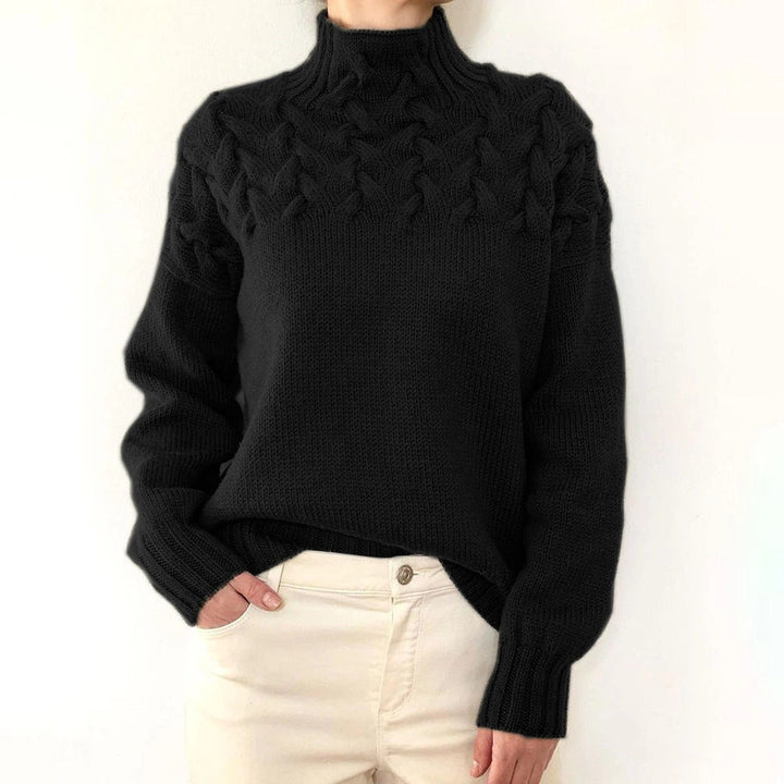 Elena | Pull Col Roulé Chaud Henri Lyon